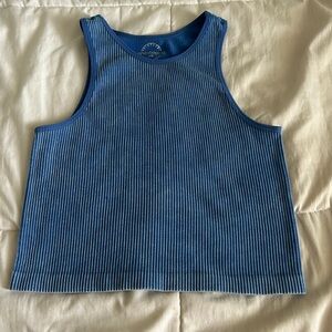 Blue onestepup top, size small